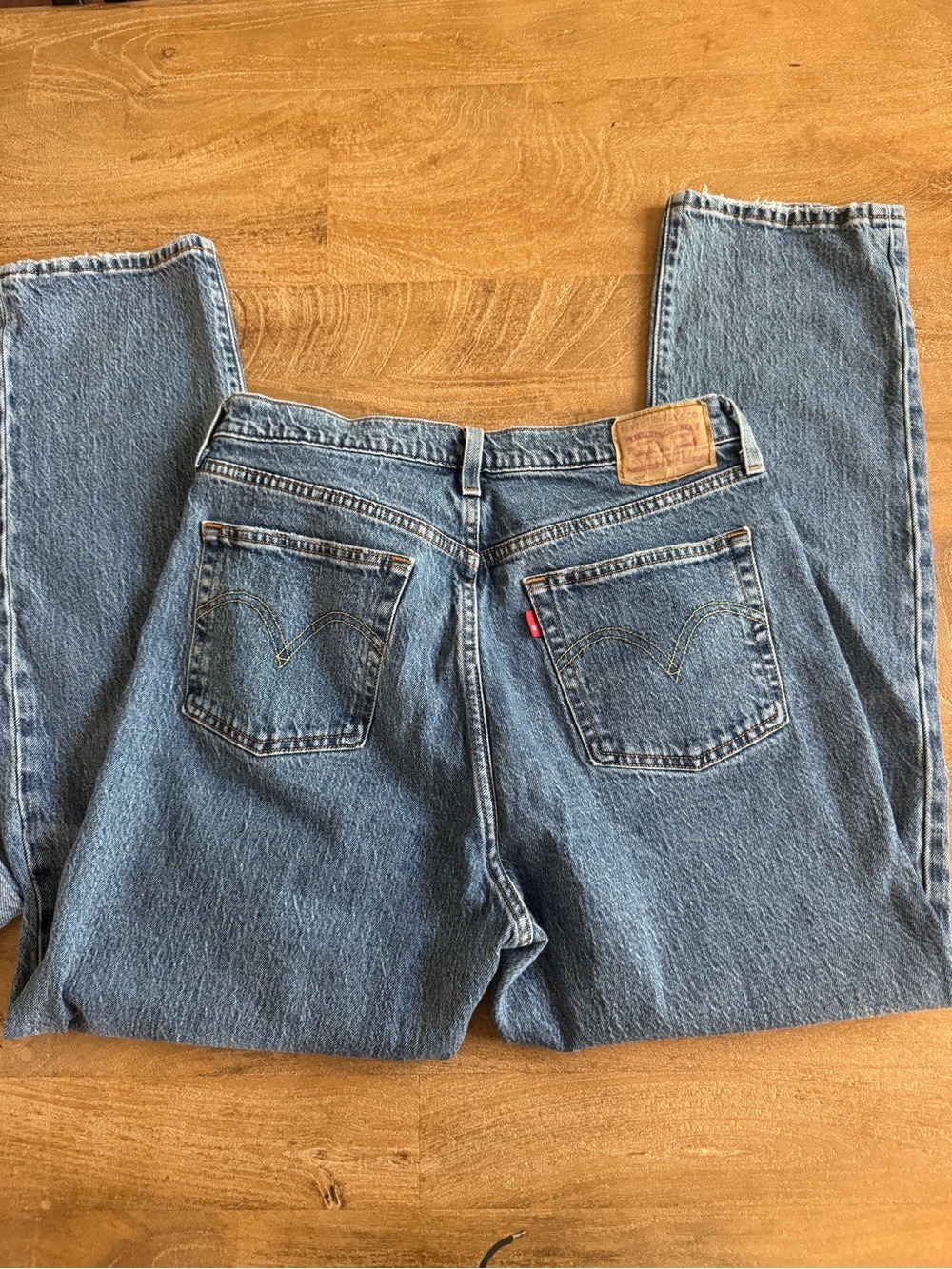 Levi's Blue Denim Jeans with Red Tab